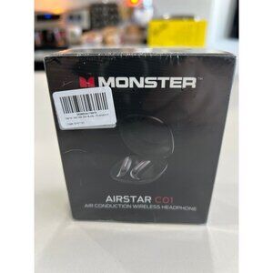 Monster Airstar C01 air conduction wireless headphones.